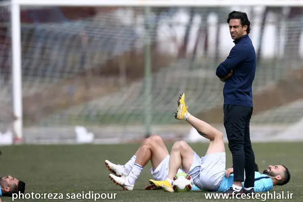 اولین تمرین سال 98 استقلال با حضور صیادمنش