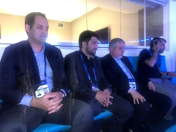 رییس کمیته ملی المپیک تماشاگر ویژه مرحله فینال رقابت های جهانی کشتی