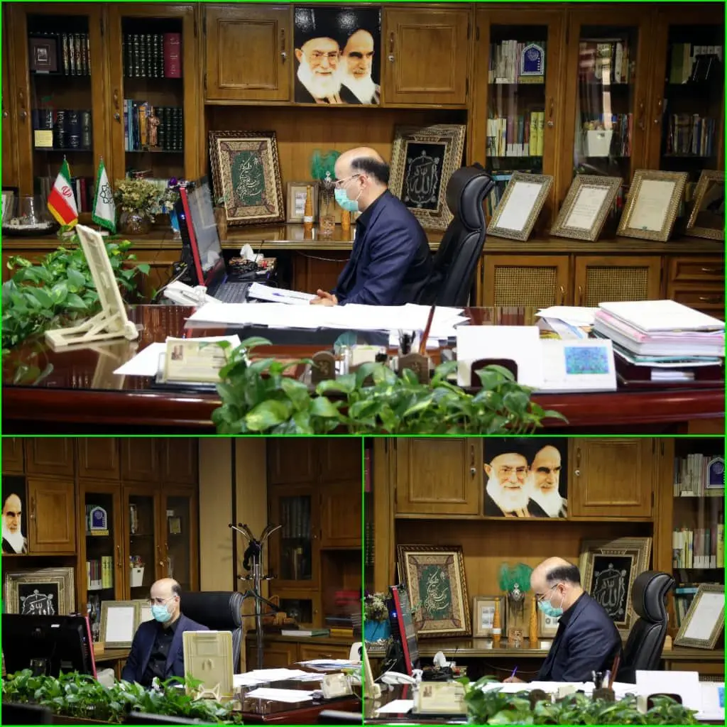 پنجمین ملاقات مردمی شهردار منطقه۶ تهران با شهروندان در بهار۱۴۰۰