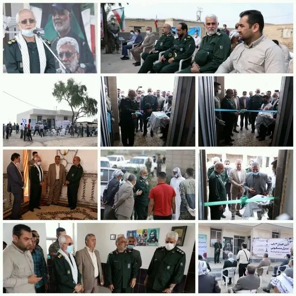 سه باب منزل مسکونی در بخش سیل زده بامدژ توسط حوزه مقاومت بسیج شهید تندگویان احداث و تحویل شد

