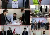 آغاز واکسیناسیون نیروهای خدمات شهری شهرداری اراک، علیه ویروس کرونا