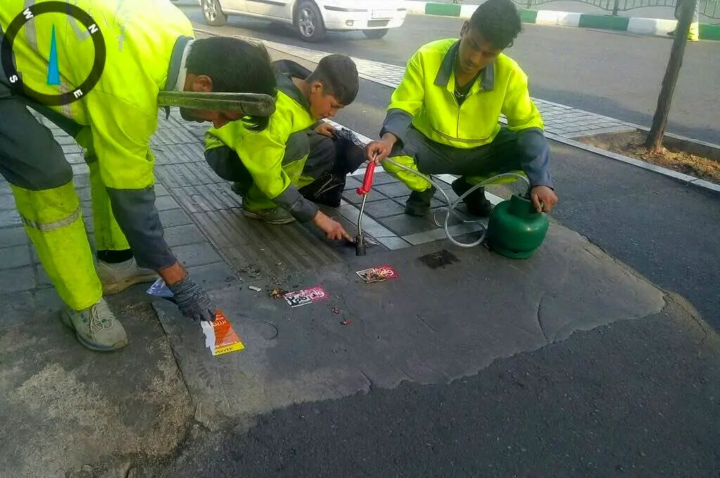 ساماندهی خیابان پیروزی در نخستین پنجشنبه اردیبهشت ماه 

