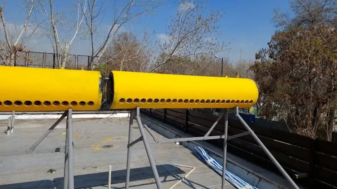 تجهیز بوستان های منطقه 2 به آبگرمکن های خورشیدی

