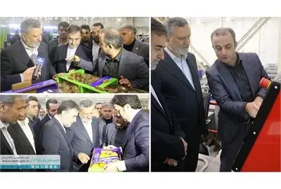 بازدید وزیر تعاون، کار و رفاه اجتماعی از پایانه صادراتی محصولات کشاورزی در جویبار