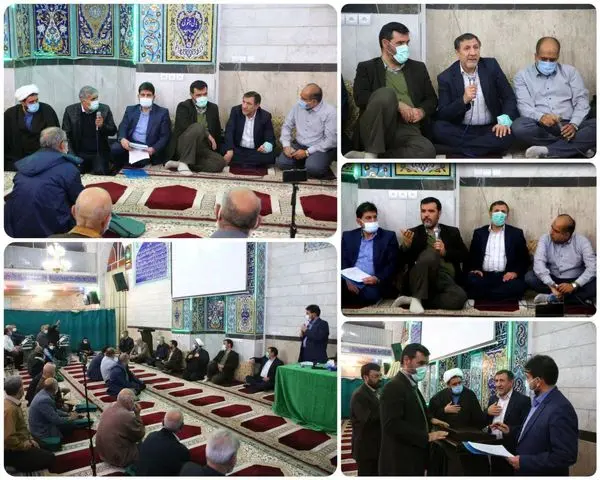  محله رضویه میزبان دو نماینده مجلس شورای اسلامی