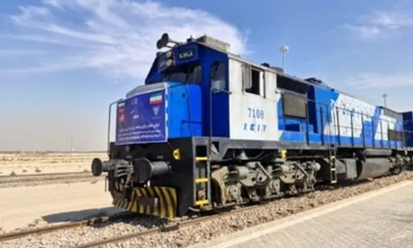 نخستین قطار روسی به بندر خشک تهران رسید