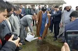 مراسم روز درختکاری در منطقه آزاد انزلی برگزار شد