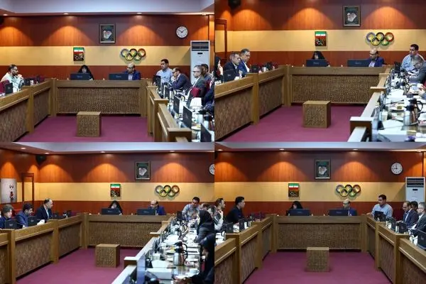 برگزاری نشست مسئولین کمیته ملی المپیک و وزارت ورزش با رشتههای مویتای، کشتی، ورزشهای آبی و هندبال