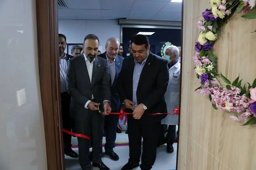 افتتاح فاز اول بیمارستان دیجیتال با استانداردهای جهانی توسط مدیرعامل بانک ملی ایران

