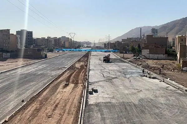 پیشرفت 96 درصدی فاز دوم بزرگراه شهید نجفی رستگار در بخش مسیرهای تندرو