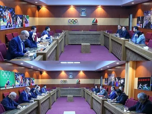 نشست با فدراسیون‌های کاراته و شمشیر بازی برگزار شد