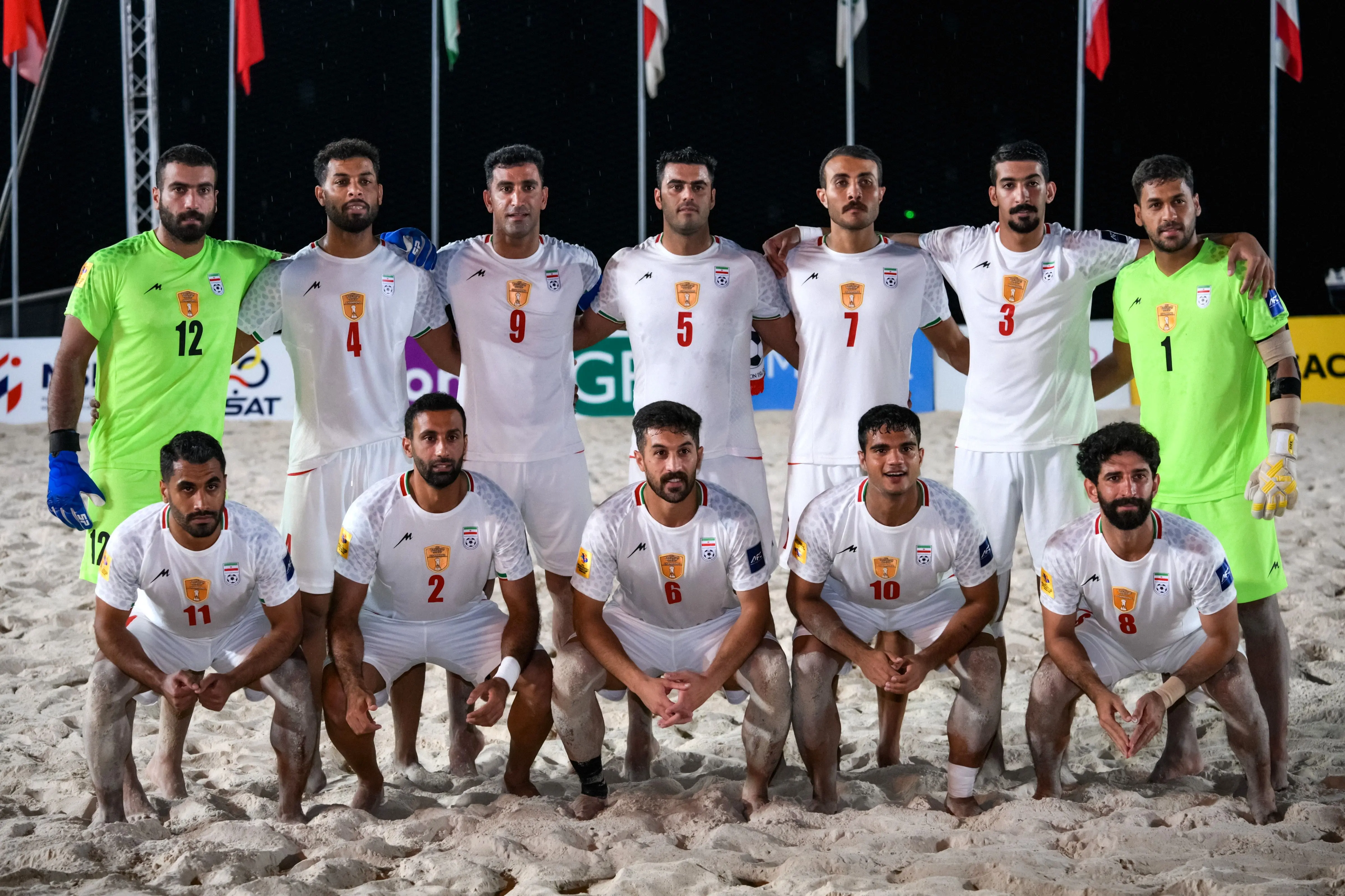 حریفان فوتبال ساحلی ایران در جام جهانی مشخص شدند