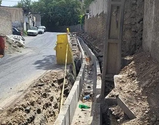 پروژه جمع‌آوری آب‌های سطحی کن تکمیل شد