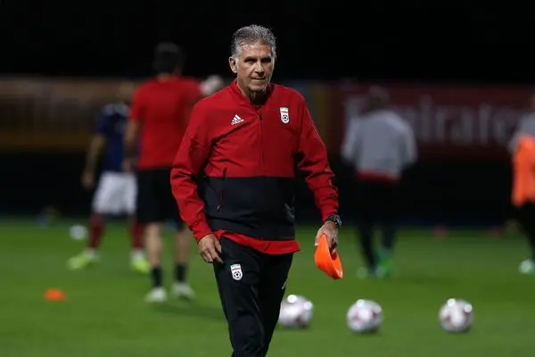 گزارش تصویری از تمرین ملی پوشان در ابوظبی