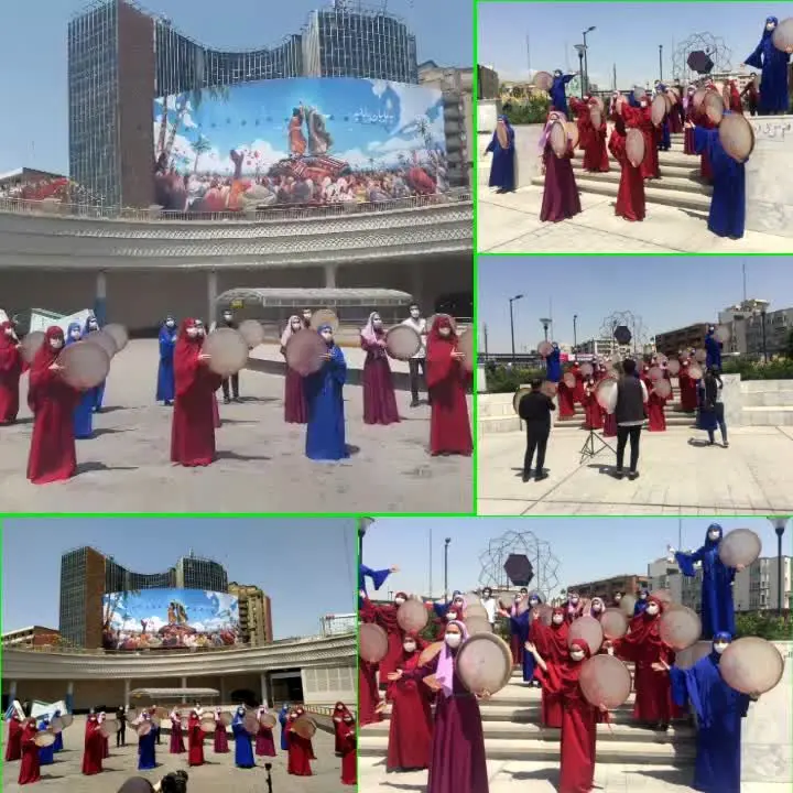 
برگزاری کارناوال شادی به مناسبت عید غدیر
