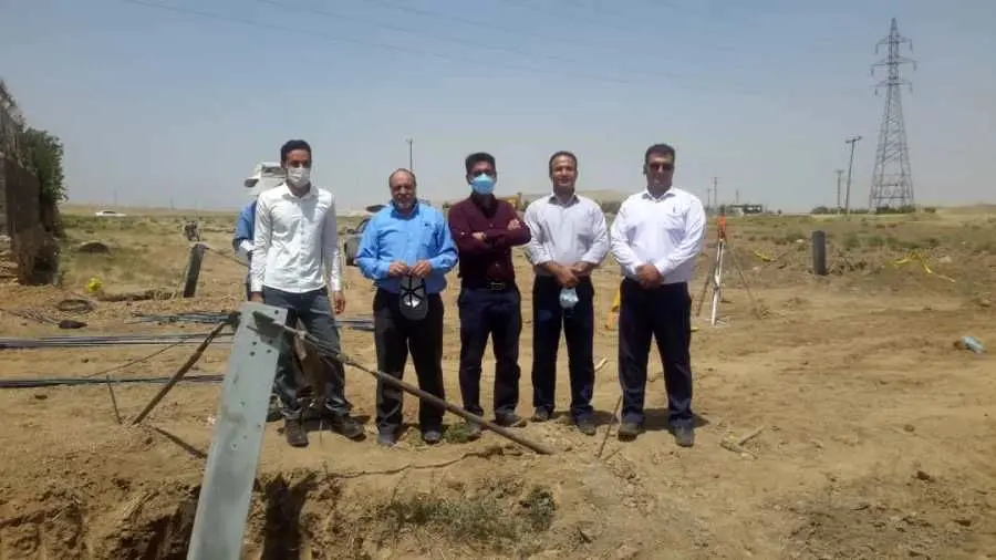 اتمام عملیات اجرایی احداث فوندانسیون خط ۲۳۰ کیلوولت سردار همدانی

