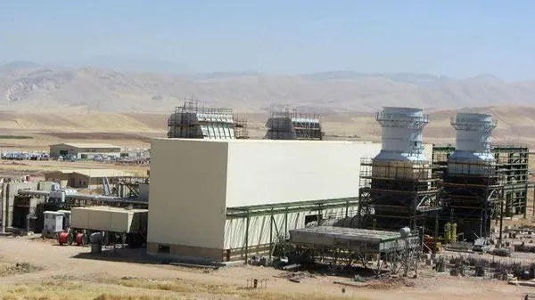 بخش گاز نیروگاه سیکل ترکیبی خرمآباد افتتاح شد