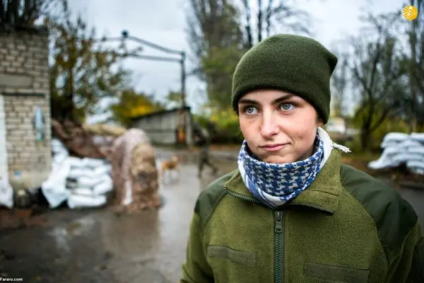 زنان اوکراینی در جنگ با روسیه + عکس