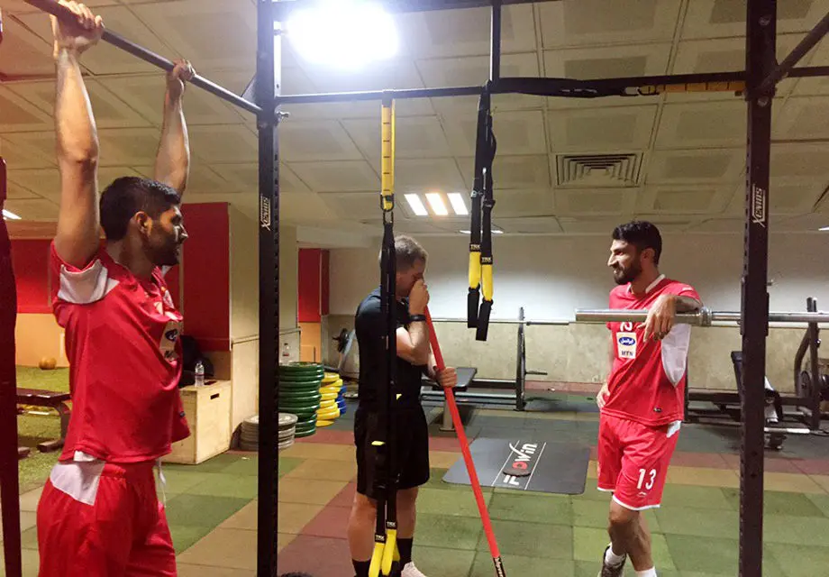 تمرینات اختصاصی برای 3 بازیکن پرسپولیس