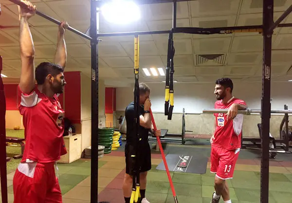 تمرینات اختصاصی برای 3 بازیکن پرسپولیس