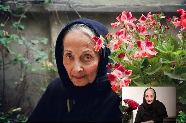 چهره تأثیربرانگیز خانم بازیگر در ایام پیری! +عکس