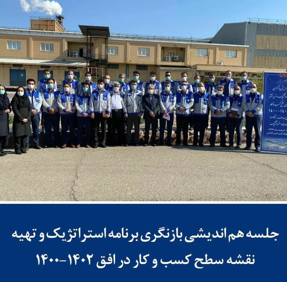 بازنگری برنامه استراتژیک به تهیه نقشه سطح کسب و کار اهداف و اقدامات  استراتژیک