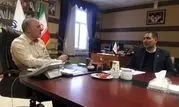 دیدارمدیر مخابرات منطقه مرکزی با سرپرست معاونت هماهنگی امورعمرانی استانداری مرکزی