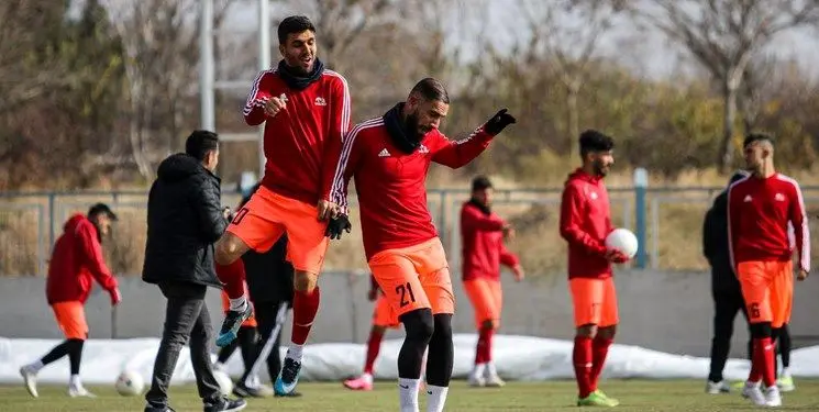 حضور شکاری در تمرین تراکتور