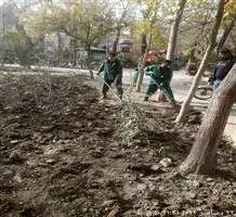 بهسازی بوستان های منطقه14