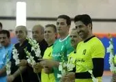 بانک سامان قهرمان لیگ فوتسال کارگری شد

