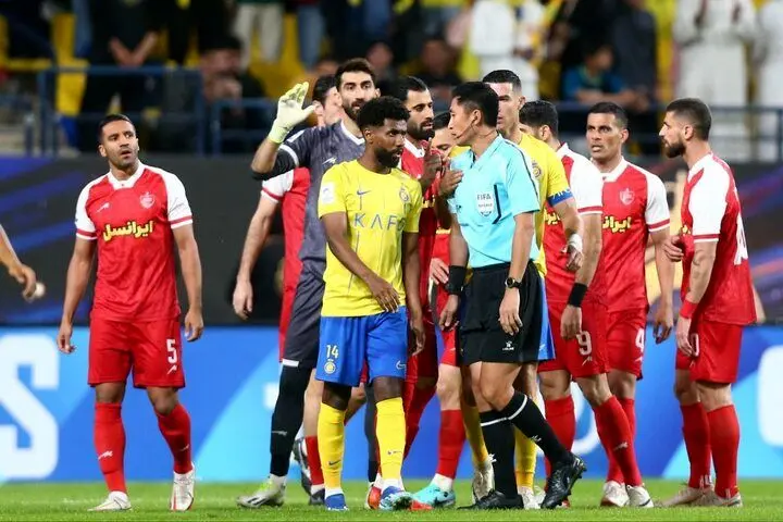 قضاوت داور ازبکستانی در بازی پرسپولیس و النصر