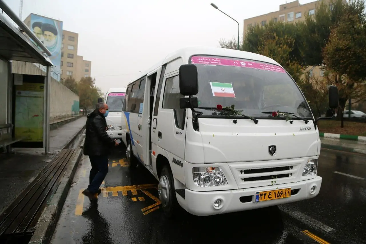 بهسازی ناوگان حمل و نقل شهرک بروجردی در منطقه 15

