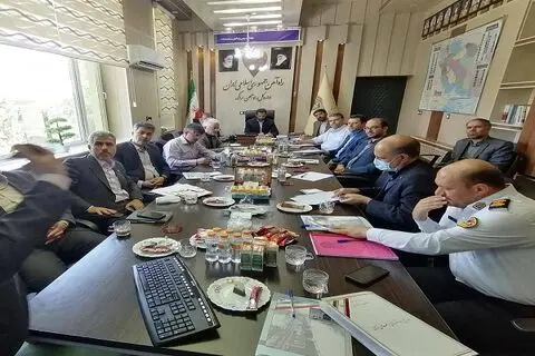جلسه شورای هماهنگی امور راه و شهرسازی استان مرکزی برگزار شد