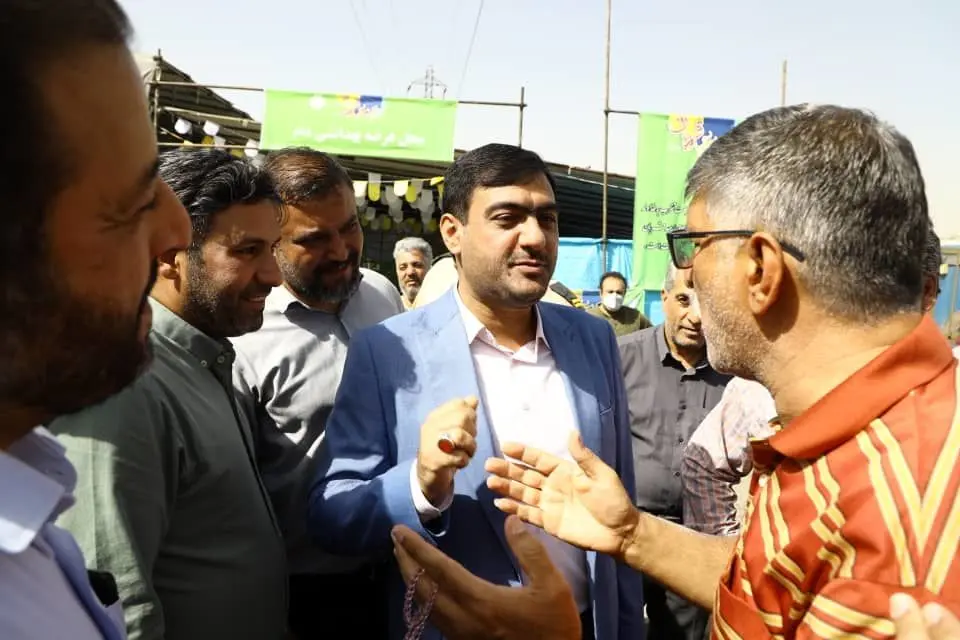 بازدید اعضای شورای شهر تهران از روند عرضه بهداشتی دام در منطقه۱۳ 