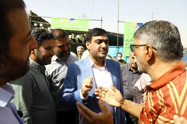 بازدید اعضای شورای شهر تهران از روند عرضه بهداشتی دام در منطقه۱۳