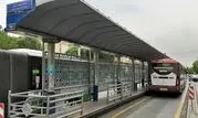 نوسازی ایستگاه BRT تلفنخانه شمالی با ورق‌های CNC