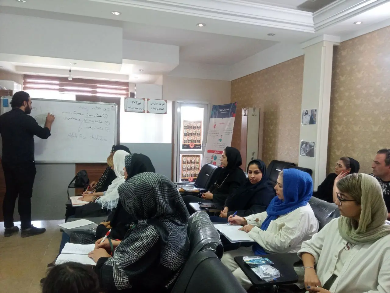 برگزاری کلاس‌های تزریقات در سرای محله امیرآباد تهران