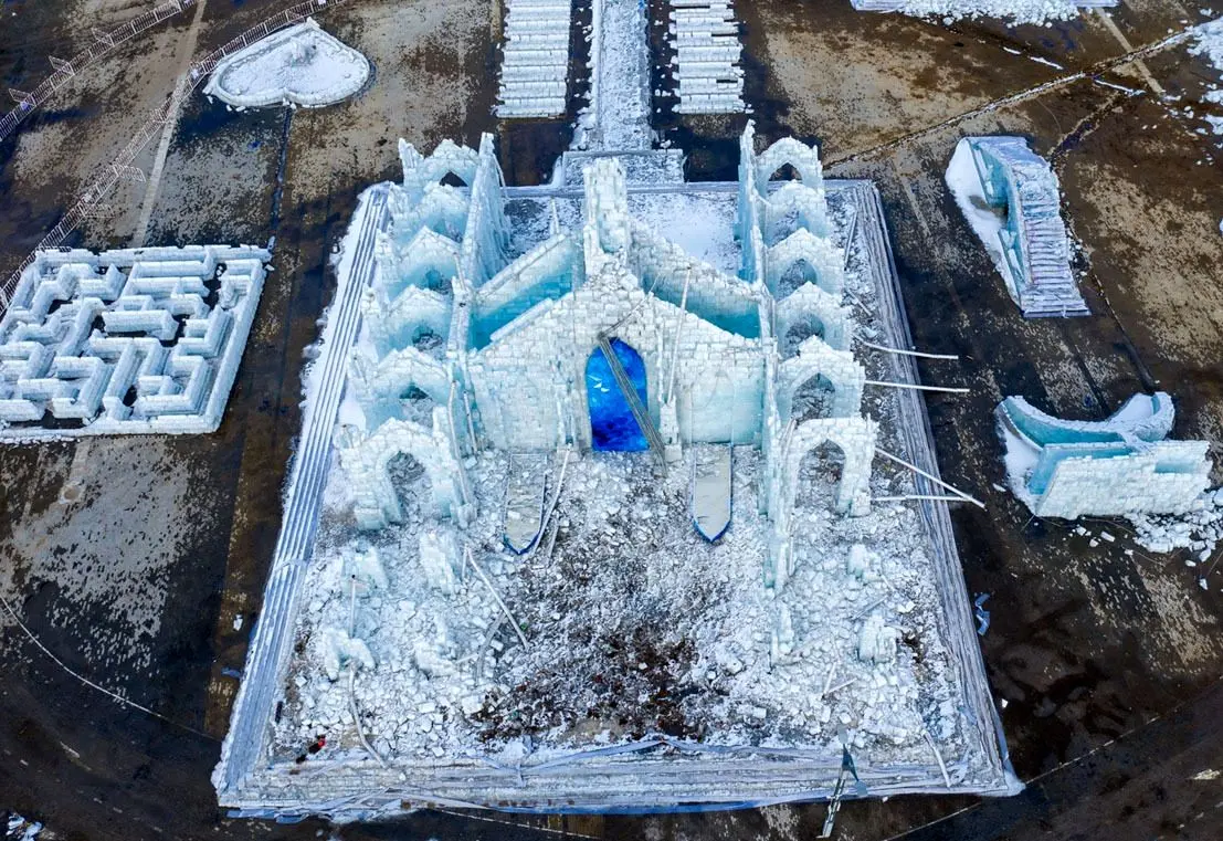 شهر یخی آب شد+ عکس