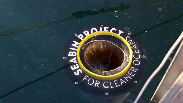 سطل زباله هوشمندی که دریا را تمیز می کند + عکس