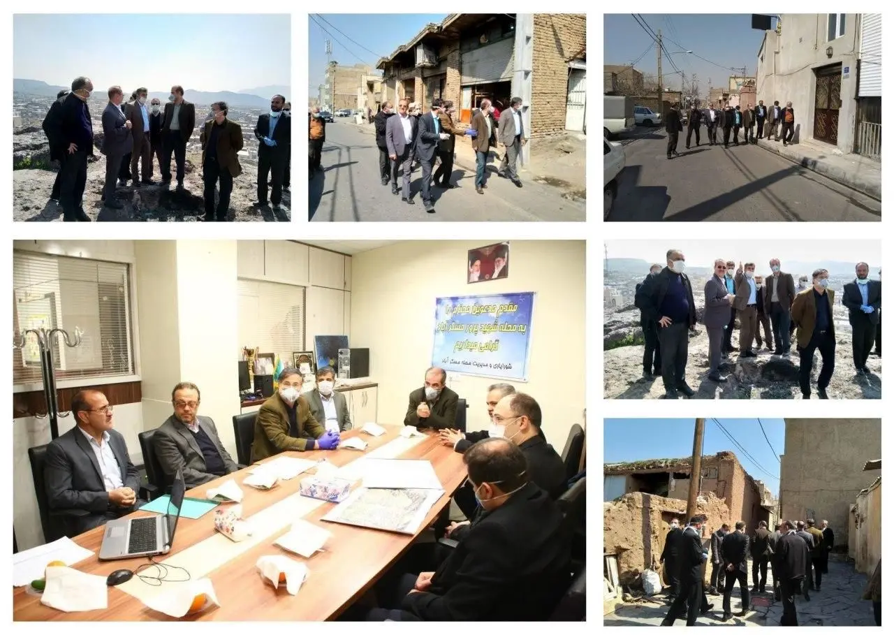 نشست بررسی طرح توسعه و نوسازی محله مسگرآباد در منطقه ۱۵ 

