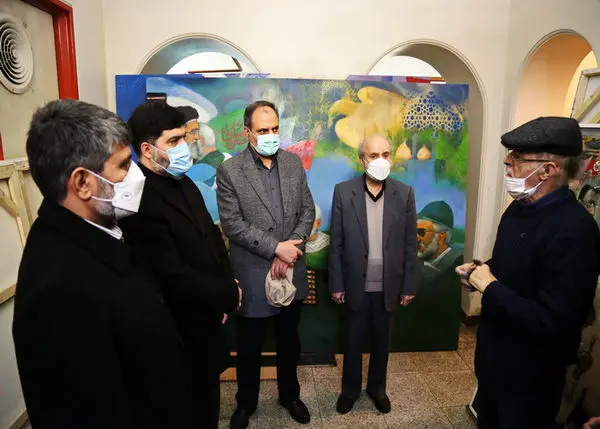 نقاشی ۱۰۰ متری از روایتگری انقلاب اسلامی و زندگی شهید حاج قاسم سلیمانی رونمایی می شود