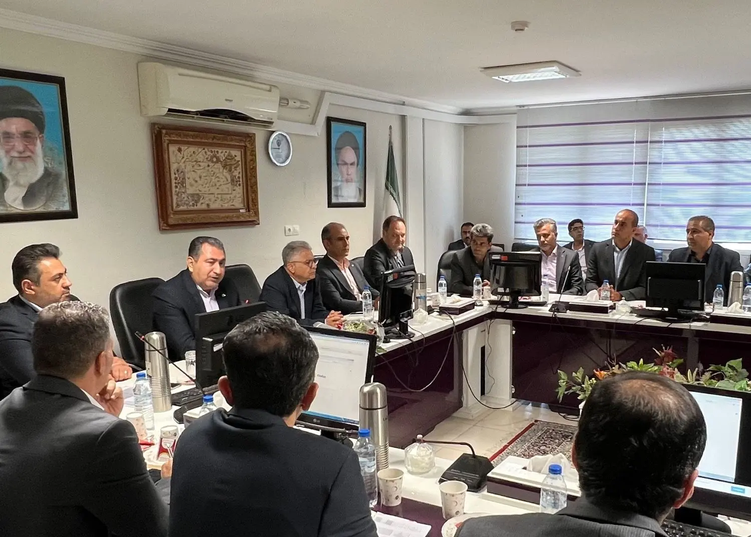 برگزاری مراسم انتصاب معاون اعتباری منطقه فارس بانک ایران زمین

