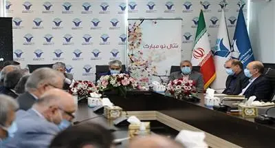 دیدار نوروزی رئیس و اعضاء هیات سرپرستی موسسه اعتباری نور با مدیران ستادی و مناطق