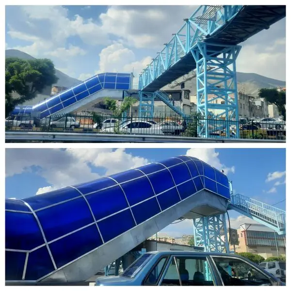 طرح نوسازی پل های عابر پیاده در منطقه2 

