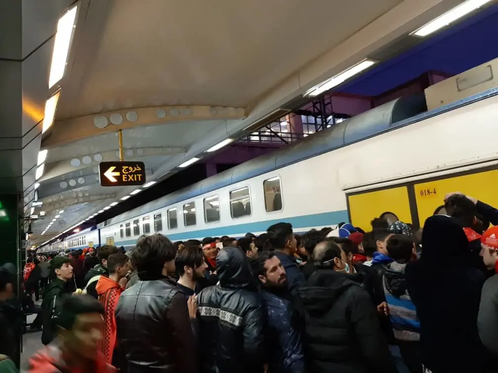 جابجایی ۵۴هزار نفر از تماشاگران دربی ۹۲با مترو‌
