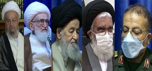 دیدار رییس سازمان بسیج کشور با علما و مراجع عظام تقلید در قم

