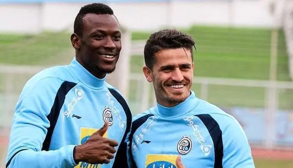 دیدار وریا و تیام در امارات + عکس