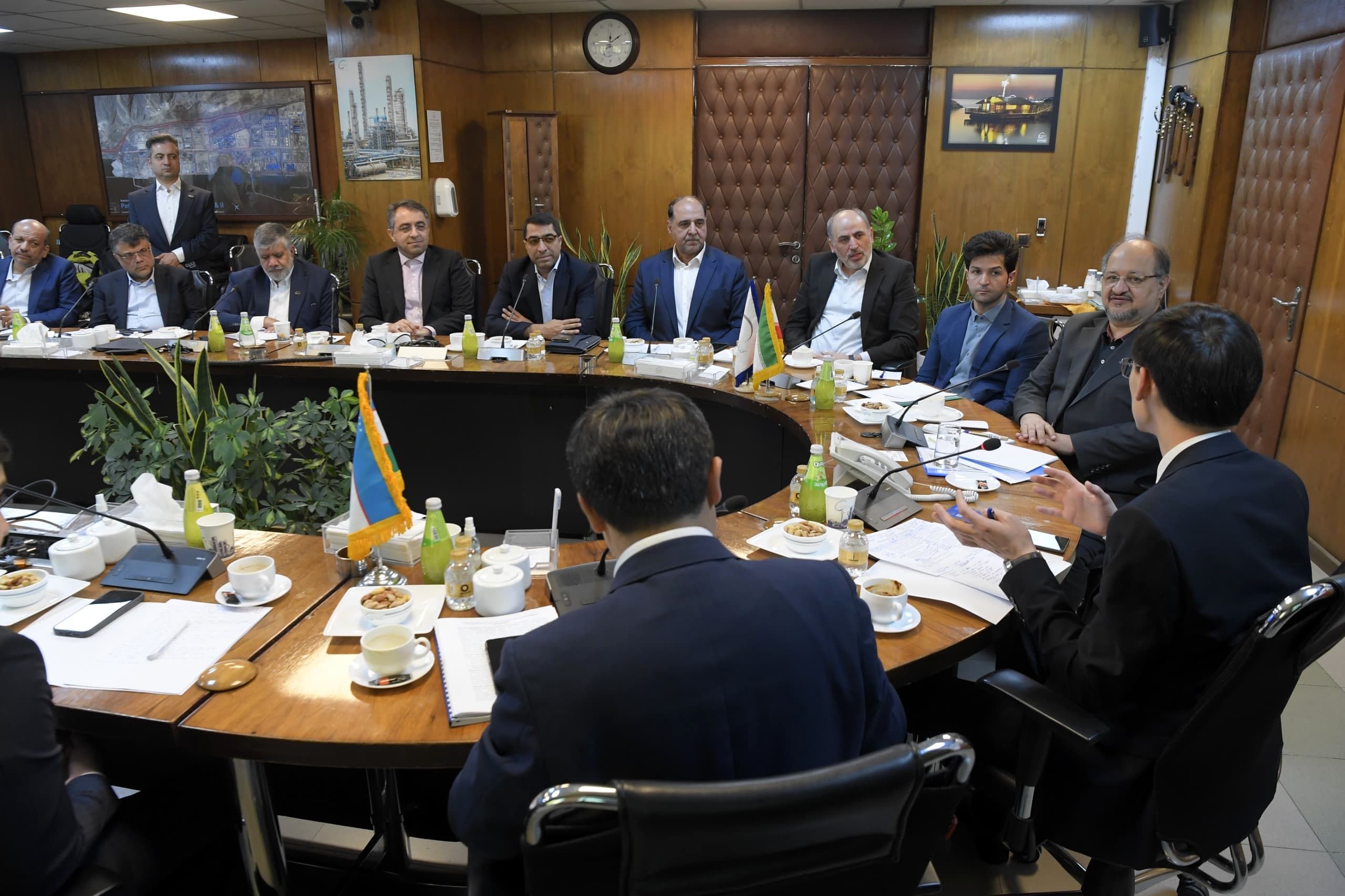 پیشنهاد تشکیل میزدائم همکاری‌های صنعت پتروشیمی ایران و ازبکستان