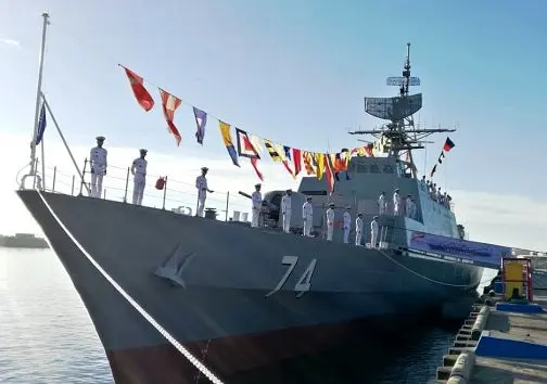 الحاق «سهند» به ناوگان نیروی دریایی ارتش