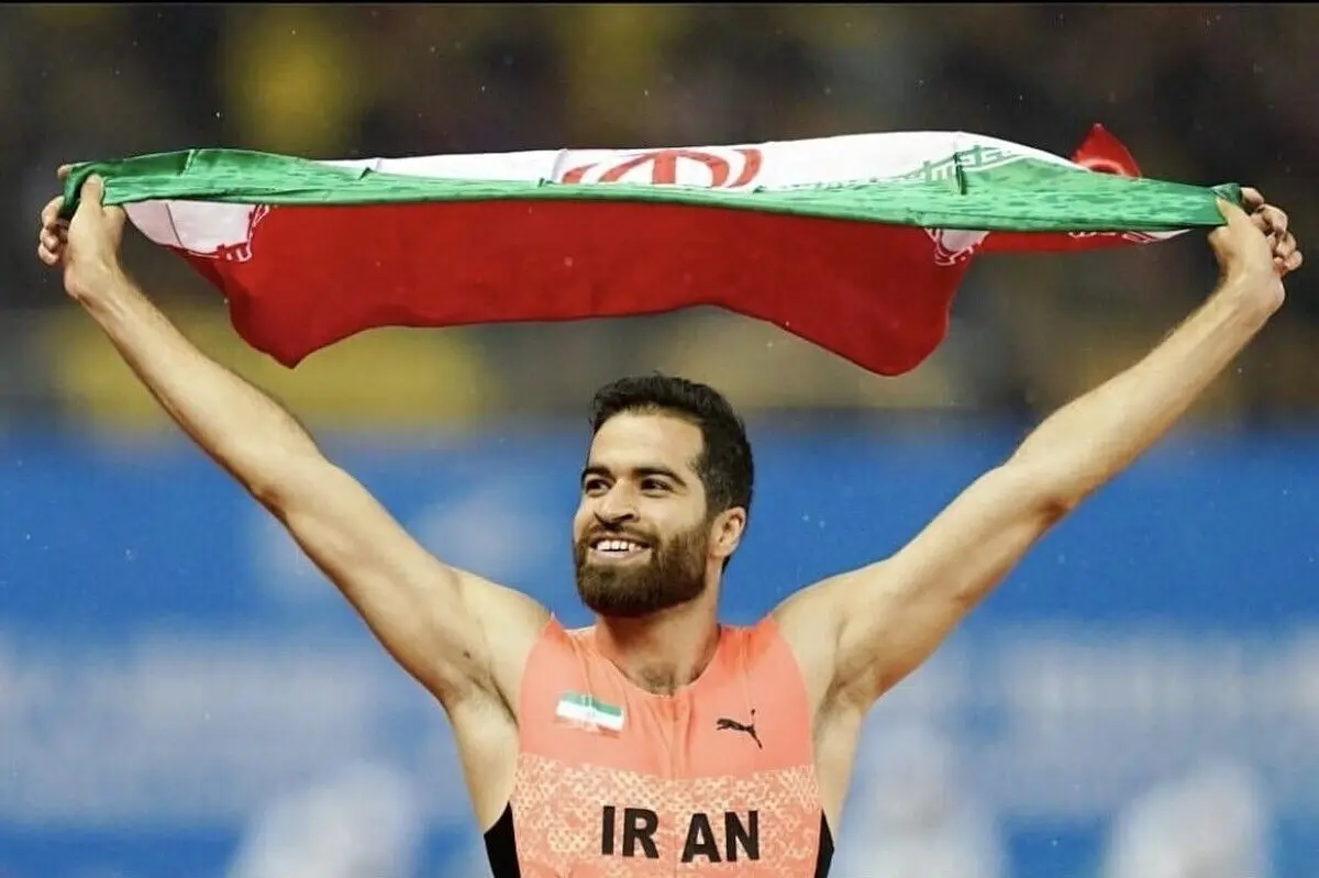 قهرمانی حسن تفتیان در رقابت‌های دوومیدانی فرانسه